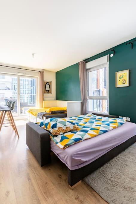 Grand Appartement , Paris La Defense Arena, 50 Metres De La Gare, 15 Min Champs Elysees Нантерр Екстер'єр фото
